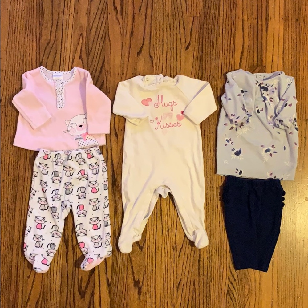 Bundle of 3-6 month baby girl clothes